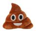 Emoji dekoračný mini vankúš pre deti HNEDÁ farba