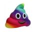 Emoji dekoračný mini vankúš pre deti VIACFAREBNÁ farba